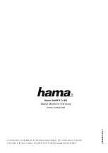 Предварительный просмотр 64 страницы Hama 00054869 Quick Manual