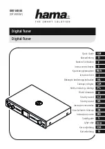 Preview for 1 page of Hama 00054884 Quick Manual