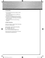 Preview for 5 page of Hama 00062717-V2 Operating Instruction