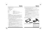 Preview for 2 page of Hama 00062758 Quick Manual