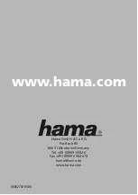 Hama 00062792 Operating Instructions Manual preview