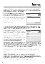 Предварительный просмотр 5 страницы Hama 00062792 Operating Instructions Manual