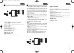 Предварительный просмотр 2 страницы Hama 00062898 Operating	 Instruction