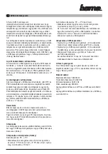 Preview for 12 page of Hama 00062899 Instruction Manual