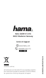 Preview for 71 page of Hama 00075297 Operating Instructions Manual