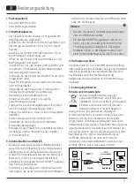 Предварительный просмотр 3 страницы Hama 00083215 Operating Instructions Manual