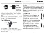 Предварительный просмотр 7 страницы Hama 00089321 Quick Start Manual