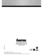 Preview for 222 page of Hama 00095295 121SLB Operating Instructions Manual