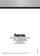 Preview for 58 page of Hama 00108763 Operating Instructions Manual