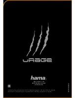 Preview for 8 page of Hama 00113705 uRAGE VENDETTA Operating Instructions Manual