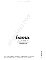 Предварительный просмотр 36 страницы Hama 00114836 Operating Instructions Manual