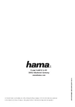 Предварительный просмотр 8 страницы Hama 00114975 Operating Instructions Manual