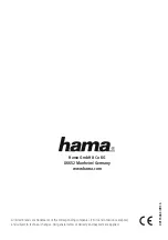 Предварительный просмотр 40 страницы Hama 00115463 Operating Instructions Manual