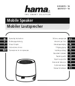 Preview for 1 page of Hama 00124515-1800173117-19 Operating Instructions Manual