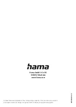 Preview for 9 page of Hama 00135804 Operating Instructions Manual