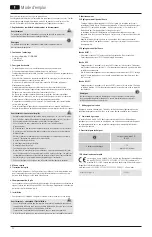 Preview for 4 page of Hama 00136219 Operating Instructions Manual