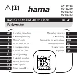 Предварительный просмотр 1 страницы Hama 00136278 Operating Instructions Manual