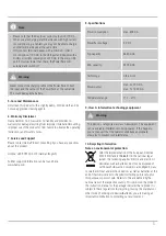 Preview for 3 page of Hama 00137485 Operating Instructions Manual