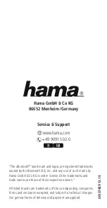 Предварительный просмотр 81 страницы Hama 00137497 Operating Instructions Manual