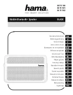 Preview for 1 page of Hama 00173100 Operating Instructions Manual