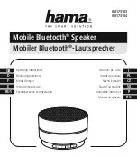 Preview for 1 page of Hama 00173103 Operating Instructions Manual