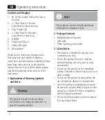 Preview for 3 page of Hama 00173103 Operating Instructions Manual