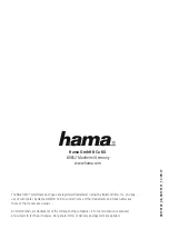 Предварительный просмотр 100 страницы Hama 00173107 Operating Instructions Manual