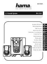 Hama 00173141 Operating Instructions Manual preview