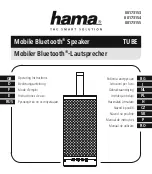 Предварительный просмотр 1 страницы Hama 00173153 Operating Instructions Manual