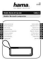 Hama 00173188 Operating Instructions Manual preview