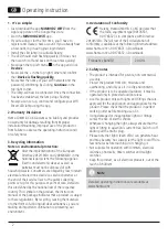 Preview for 2 page of Hama 00176531 Operating Instructions Manual