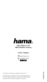 Preview for 20 page of Hama 00176553 Manual