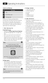 Preview for 3 page of Hama 00176554 Operating Instructions Manual