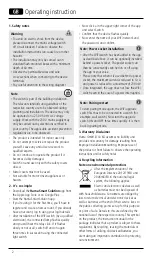 Preview for 4 page of Hama 00176556 Operating Instructions Manual