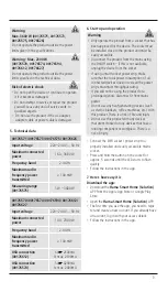 Preview for 3 page of Hama 00176570 Operating Instructions Manual