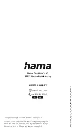 Предварительный просмотр 19 страницы Hama 00176573 Operating Instructions Manual