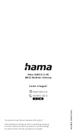 Предварительный просмотр 56 страницы Hama 00176577 Operating Instructions Manual