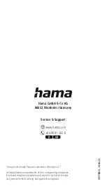 Предварительный просмотр 56 страницы Hama 00176613 Operating Instructions Manual