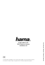 Preview for 13 page of Hama 00176905 Operating Instructions Manual