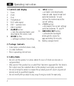 Preview for 3 page of Hama 00176910 Operating Instructions Manual