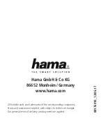 Preview for 87 page of Hama 00176910 Operating Instructions Manual