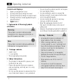 Preview for 3 page of Hama 00176927 Operating Instructions Manual