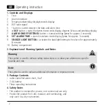 Preview for 4 page of Hama 00176936 Operating Instructions Manual