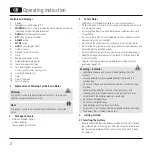 Preview for 3 page of Hama 00176965 Operating Instructions Manual