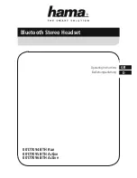 Hama 00177094 BTH Run Operating Instructions Manual preview