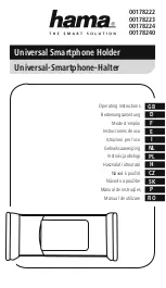 Hama 00178222 Operating Instructions Manual предпросмотр