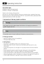 Preview for 3 page of Hama 00178242 Operating Instructions Manual