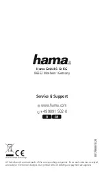 Предварительный просмотр 100 страницы Hama 00178600 Operating Instructions Manual