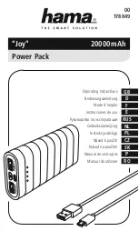 Hama 00178849 Operating Instructions Manual preview