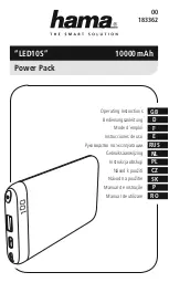 Hama 00183362 Operating Instructions Manual preview